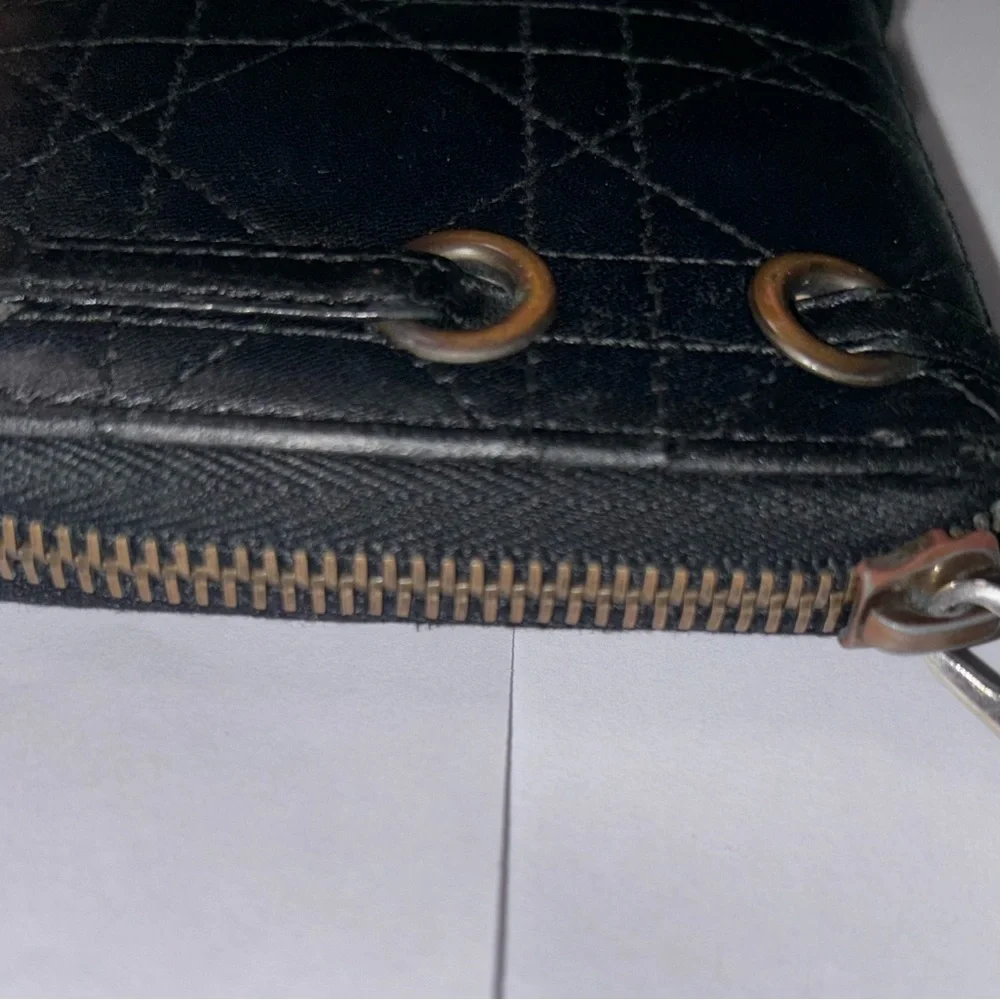 Black, Dior Connage zip wallet. Great conditiontion inside and out. Awesome gift - Picture 3 of 5